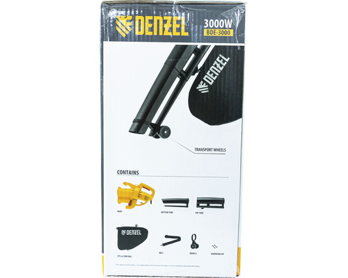Pachet aspirator de frunze Denzel 3000 wați cu accesorii