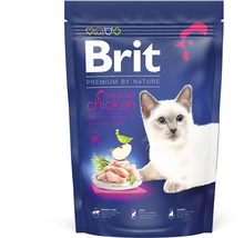 Hrană uscată pentru pisici Brit Premium By Nature Sterilized cu pui 1,5 kg-thumb-0