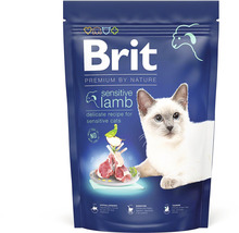 Pachet hrană pentru pisici Brit Sensitive miel