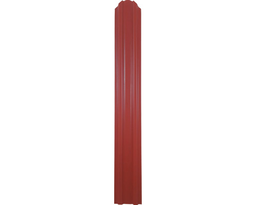 Şipcă metalică gard Bravo 1750x90x0,40 mm roşu lucios
