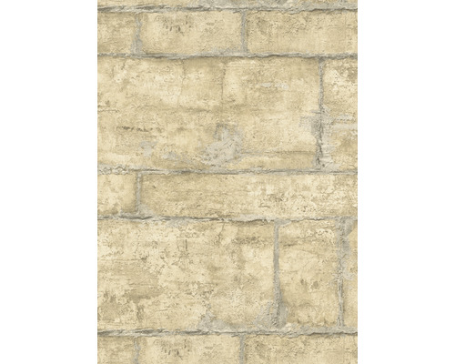 Tapet vlies GMK Fashion for Walls 3 aspect piatră ocru 10,05x0,53 m