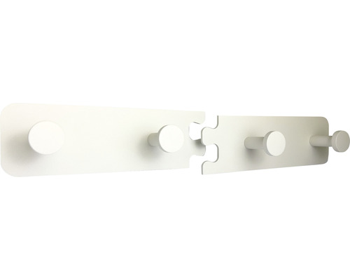 Cuier în design de puzzle cu cârlige rotunde