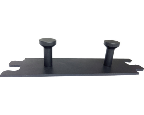 Bază metalică cu doi pini