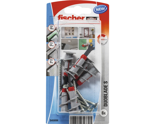 Pachet dibluri Fischer Duoblade S, 6 bucăți