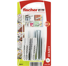 Dibluri plastic cu șurub Fischer UX 8x50 mm, pachet 5 bucăți