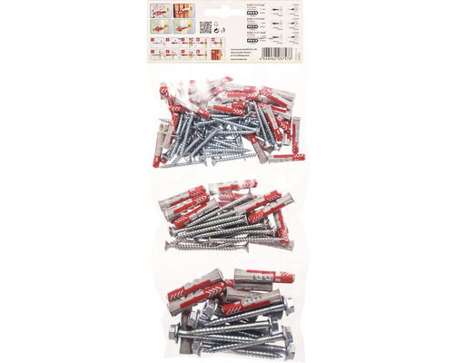 Pachet de dibluri și șuruburi