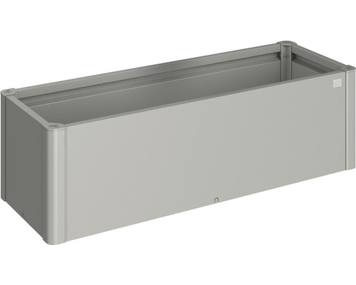 Răsadniță Biohort Belvedere Mini 150 metal 152x53x45 cm gri cuarț metalizat Jardiniere dreptunghiulară supraînălțată pentru grădină