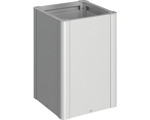 Răsadniță Biohort Belvedere Maxi 50 metal 53x53x77 cm argintiu metalizat Dulap de bază pentru lavoar fără lavoar