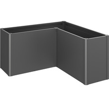 Jardinieră înaltă de colț din metal