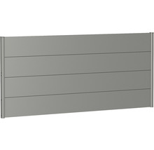 Element de gard din aluminiu cu panouri orizontale