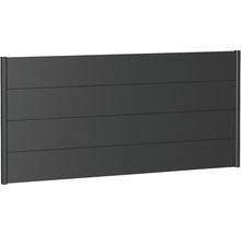 Gard de confidențialitate din aluminiu