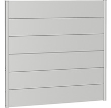 Element de gard din aluminiu cu panouri orizontale