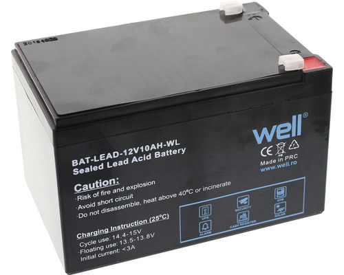 Baterie plumb-acid sigilată 12V 10Ah