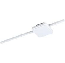 Șină LED albă cu reflector pătrat pentru montare pe tavan