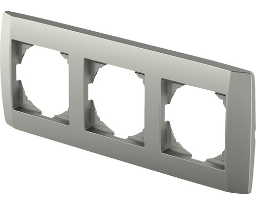 Ramă triplă pentru întrerupătoare și prize