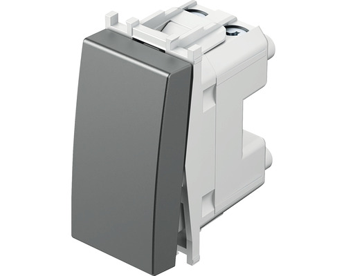 Comutator de lumină cu ramă gri