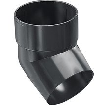 Cot 45 ° PVC PRECIT Ø 110 mm antracit 1 soclu-thumb-0