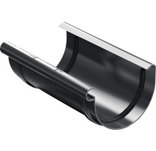 Pieasă îmbinare jgheab PVC PRECIT Ø 125 mm antracit-thumb-0 Pieasă îmbinare jgheab PVC PRECIT Ø 125 mm antracit-thumb-0