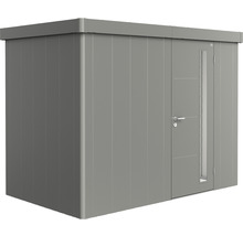 Cabină de grădină metalică cu ușă și fereastră