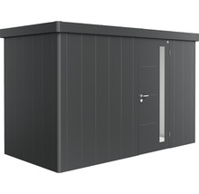 Cabină de grădină metalică cu uşă