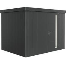 Cabină de grădină metalică cu ușă și fereastră