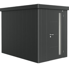 Cabină de grădină metalică cu ușă și fereastră