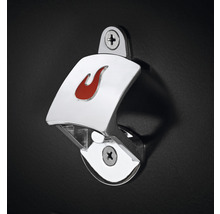 Deschizător de sticle din metal cu simbol flacără