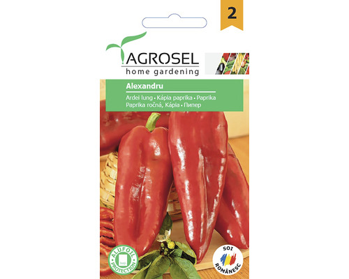 Semințe legume Agrosel ardei lung Alexandru PG2