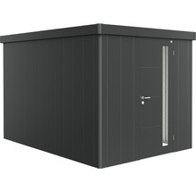 Cabină de grădină metalică cu ușă și fereastră