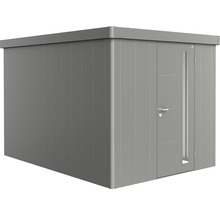 Cabină de grădină metalică cu ușă și fereastră