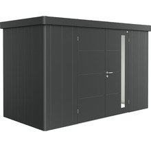 Cabină de grădină metalică cu ușă și fereastră