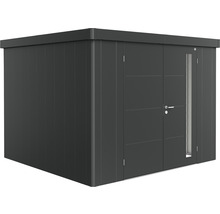 Cabină de grădină din metal cu ușă dublă și fereastră
