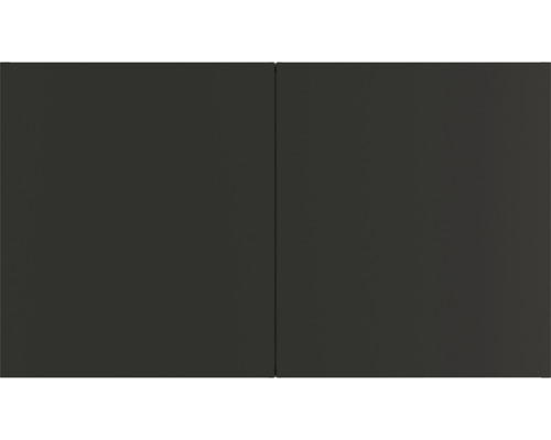 Două fronturi de mobilier întunecate