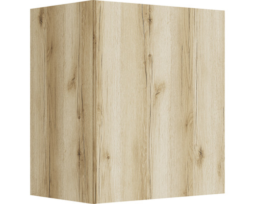 Față de dulap de bucătărie cu aspect de lemn