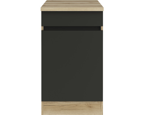 Dulap de bază pentru lavoar cu un sertar și o ușă