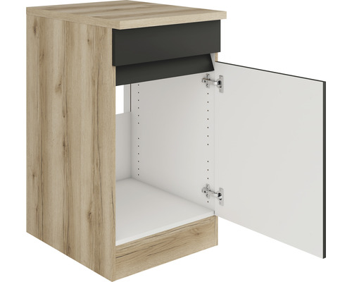 Dulap inferior de bucătărie cu o ușă și un sertar