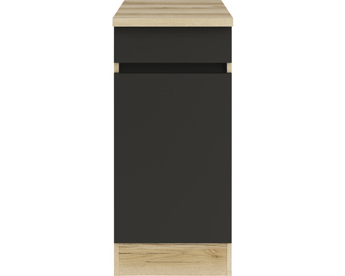 Dulap inferior pentru lavoar cu sertar și ușă