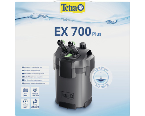 Tetra EX 700 Plus set filtru extern pentru acvarii de până la 200 litri