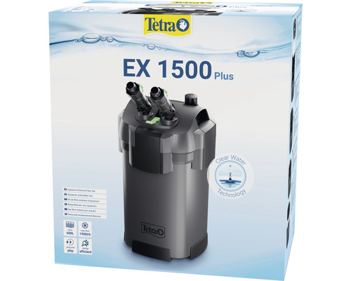 Set filtru extern pentru acvariu Tetra EX 1500 Plus în cutie