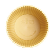 Mască ghiveci elho Vibes plastic Ø 11,1 cm H 10,5 cm galben