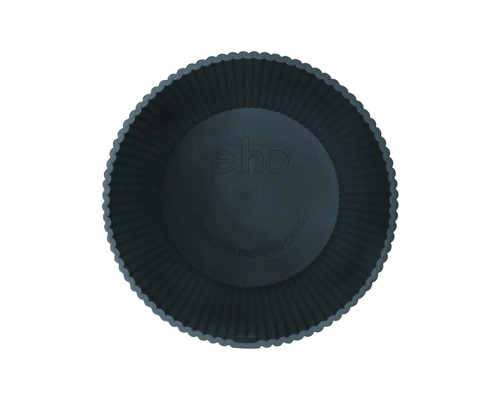 Ghiveci de flori din plastic văzut de sus