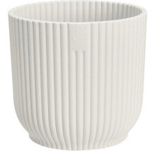 Mască ghiveci elho Vibes plastic Ø 11,1 cm H 10,5 cm alb