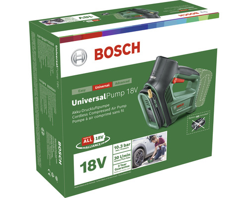 Ambalajul pompei de aer fără fir Bosch UniversalPump 18V