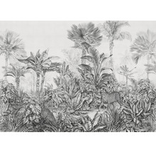 Fototapet vlies LJX7-041 Le Jardin Léopards 350x250 cm