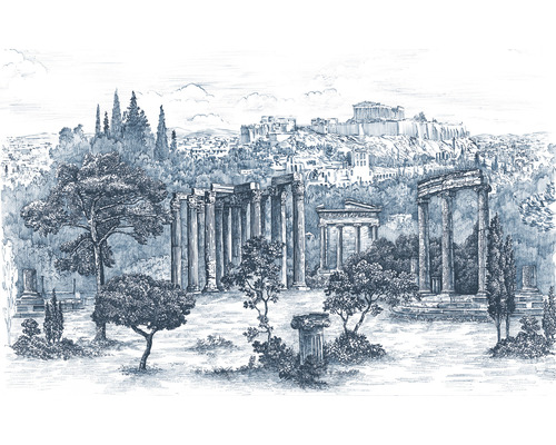 Fototapet vlies LJX8-056 Le Jardin Ruins 400x250 cm