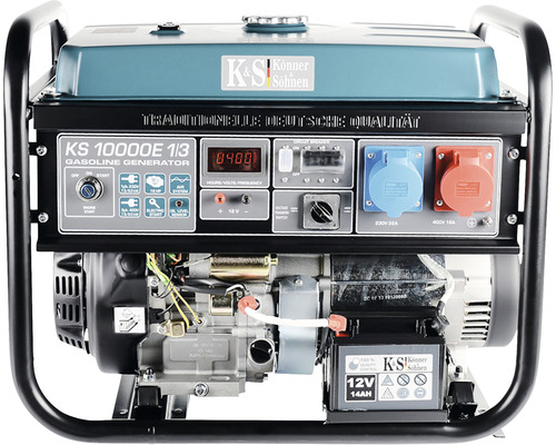 Generator de curent cu benzină Könner & Söhnen KS10000E1/3 8000W, trifazic