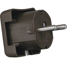 Fișă cu contact de protecție pentru instalații electrice