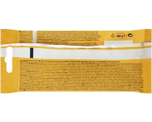 Ambalaj cu gustări pentru câini