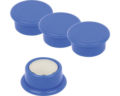 Patru magneți cu carcasă de plastic