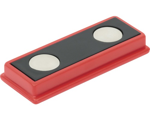 Suport magnetic pentru ecuson cu doi magneți